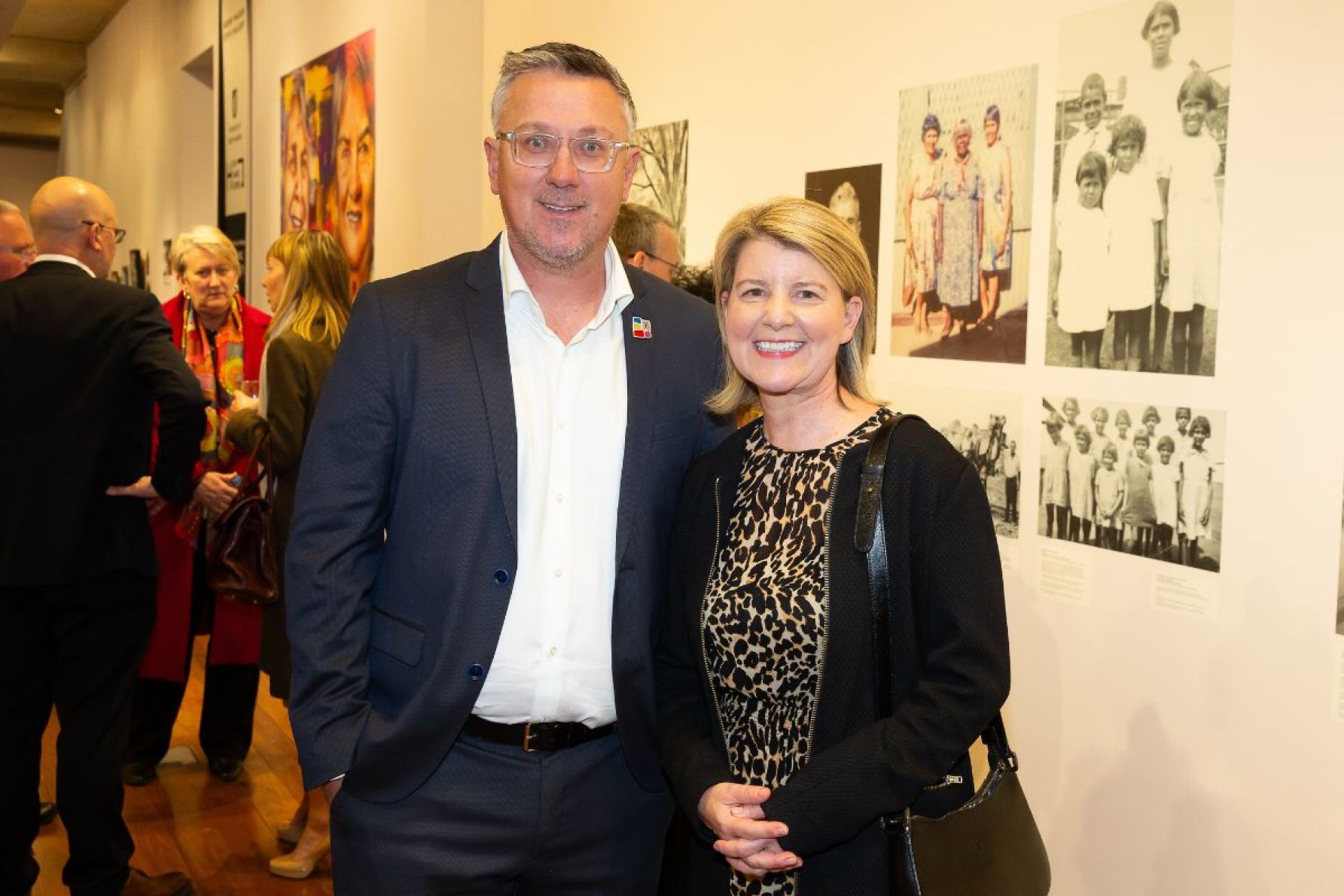 Paul Stewart and Natasha Stott Despoja