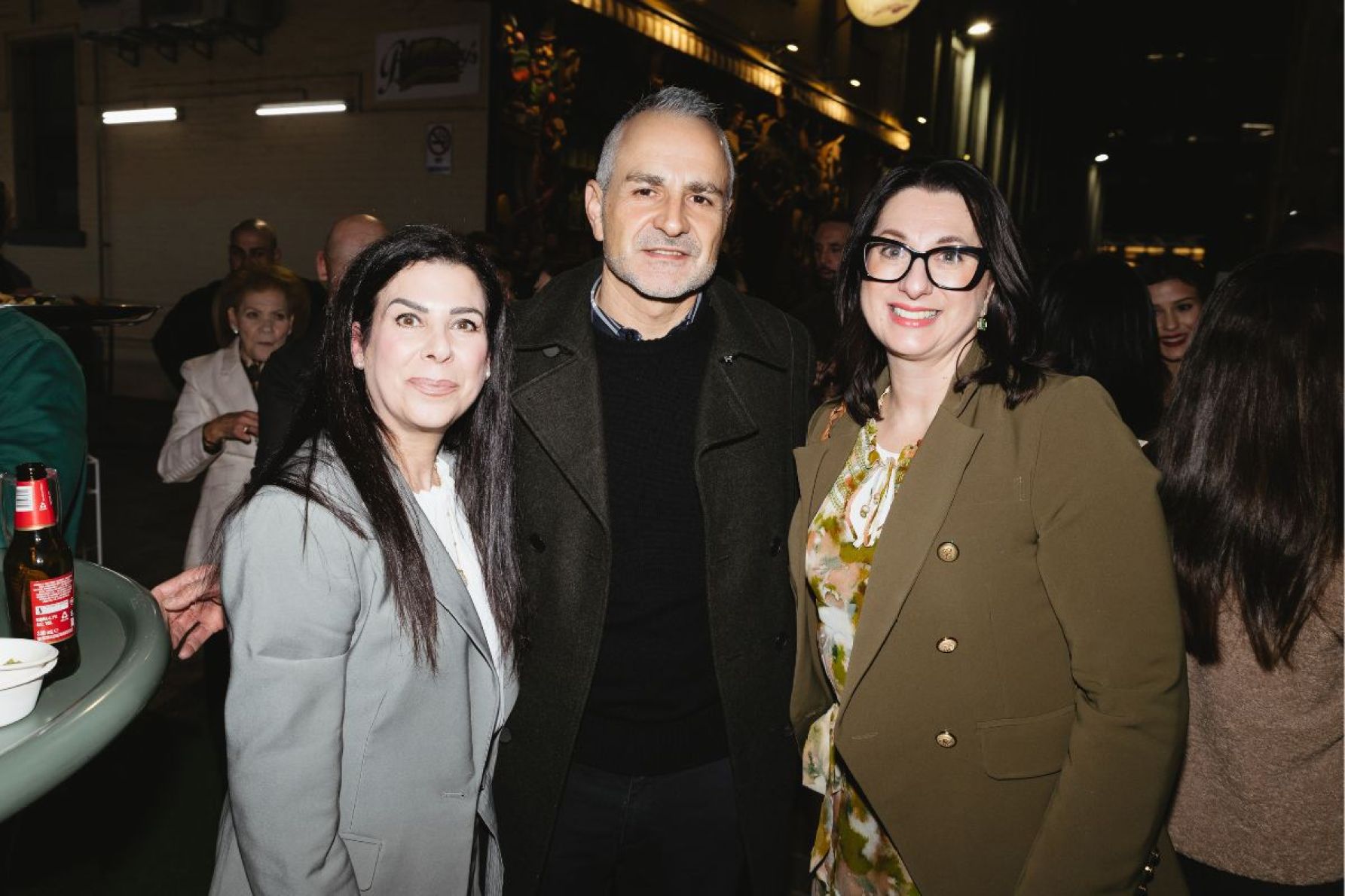 Rema Awar, Robert Clemente and Rose Marie Clemente