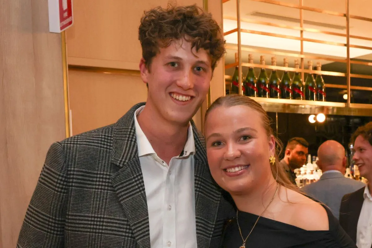 Sam Hillier and Abbie O'Rielly