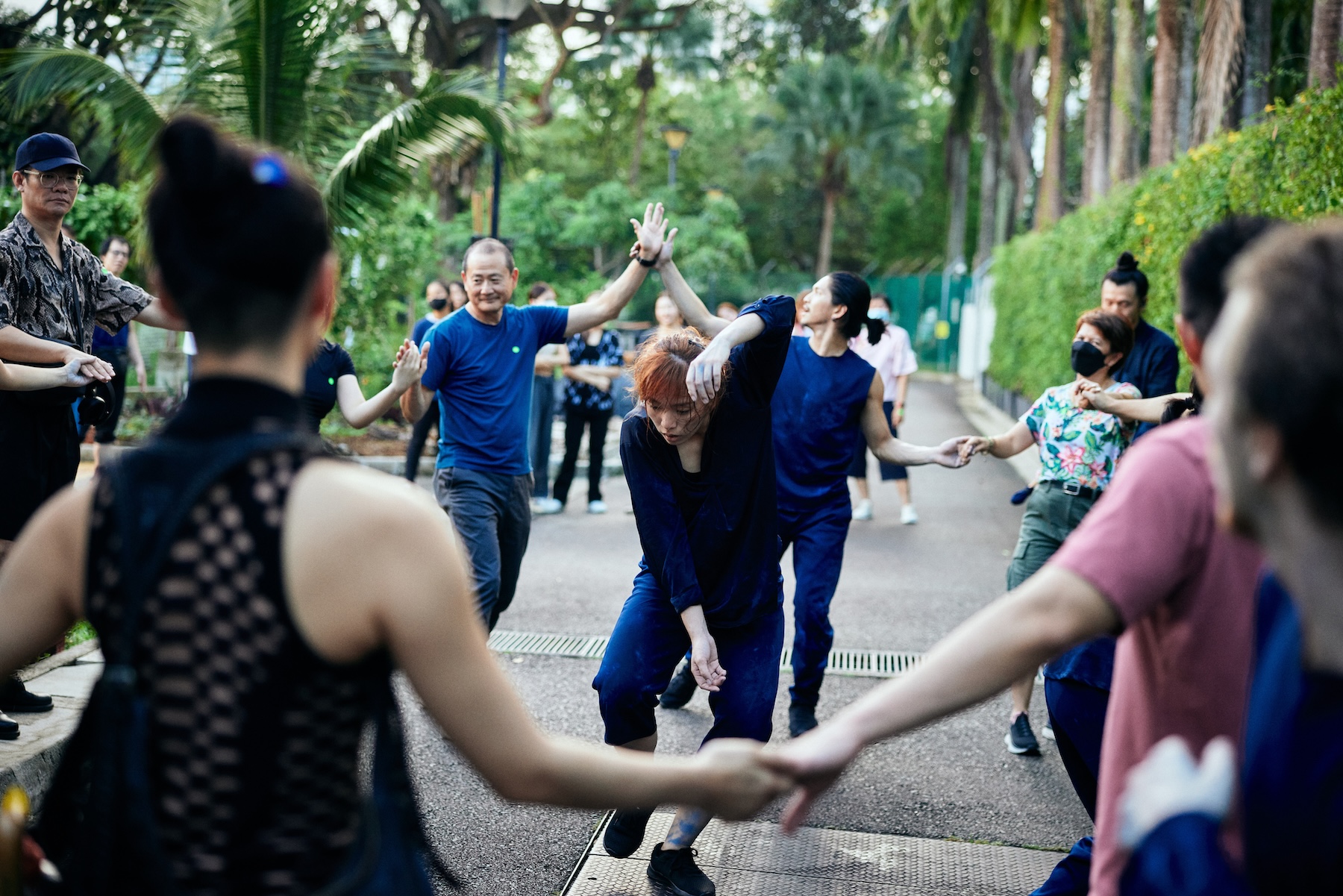 Singapore's The Human Expression Dance Company will return to OzAsia with a pop-up performance in Festival Plaza. Photo: Crispian Chan / Supplied