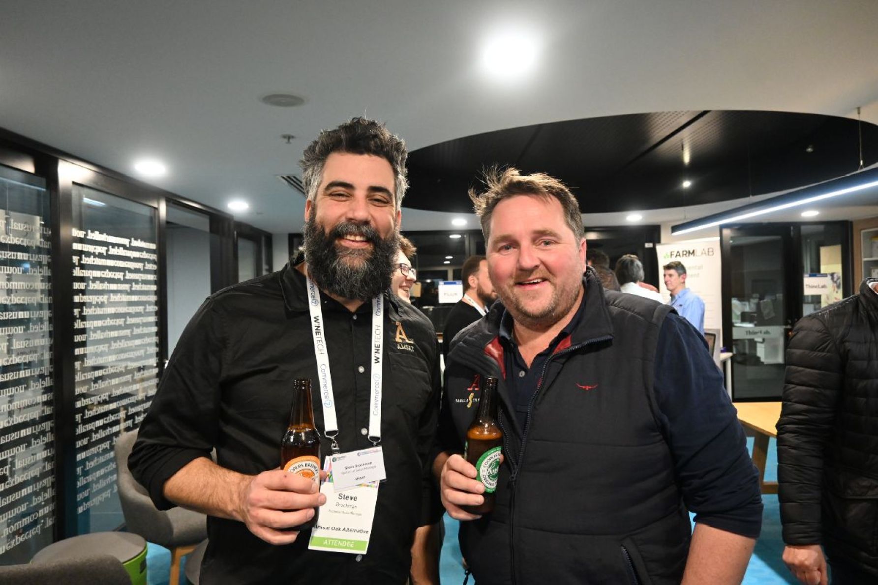 Steve Brockman and Simon Ewart