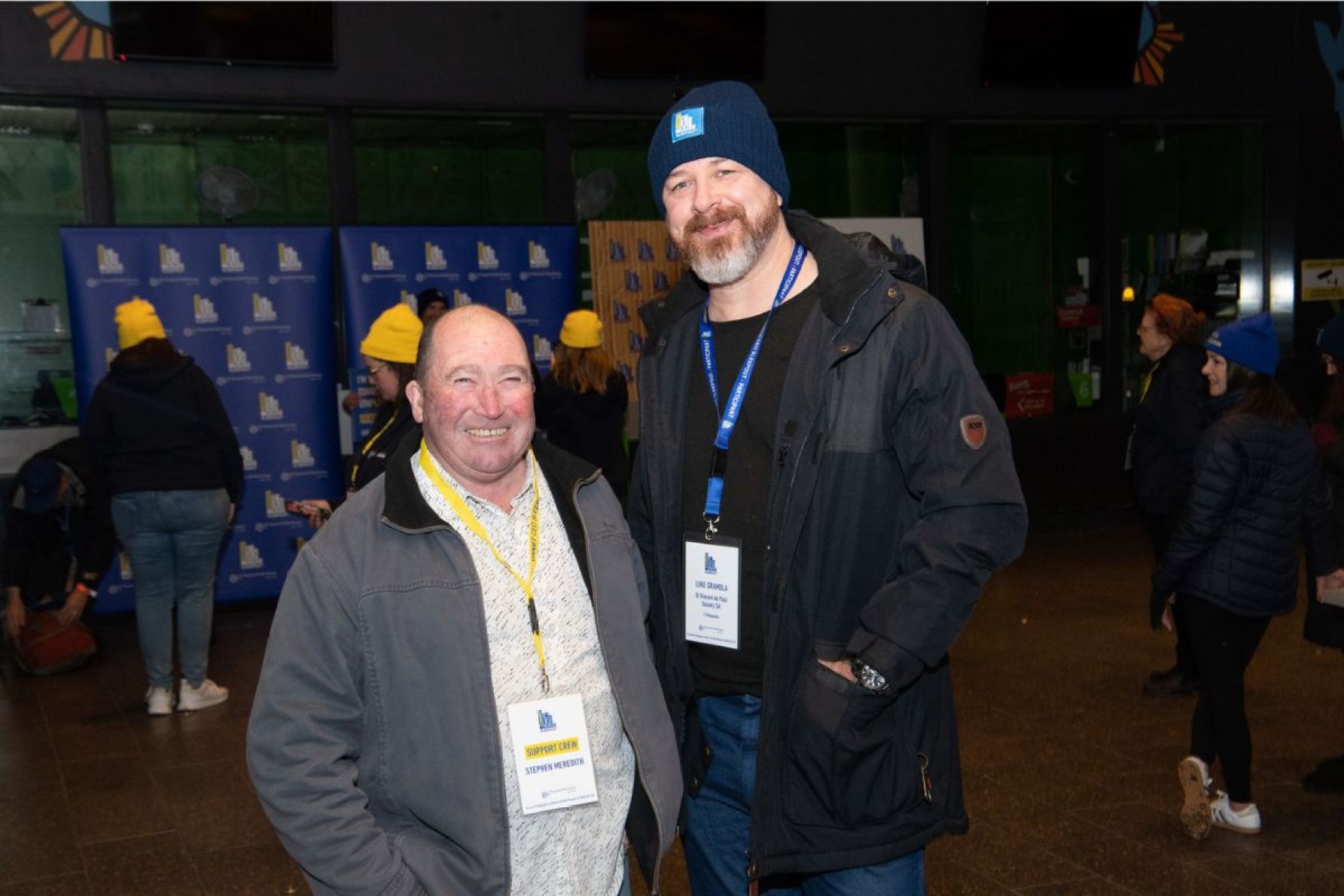 Steve Meredith and Luke Gramola