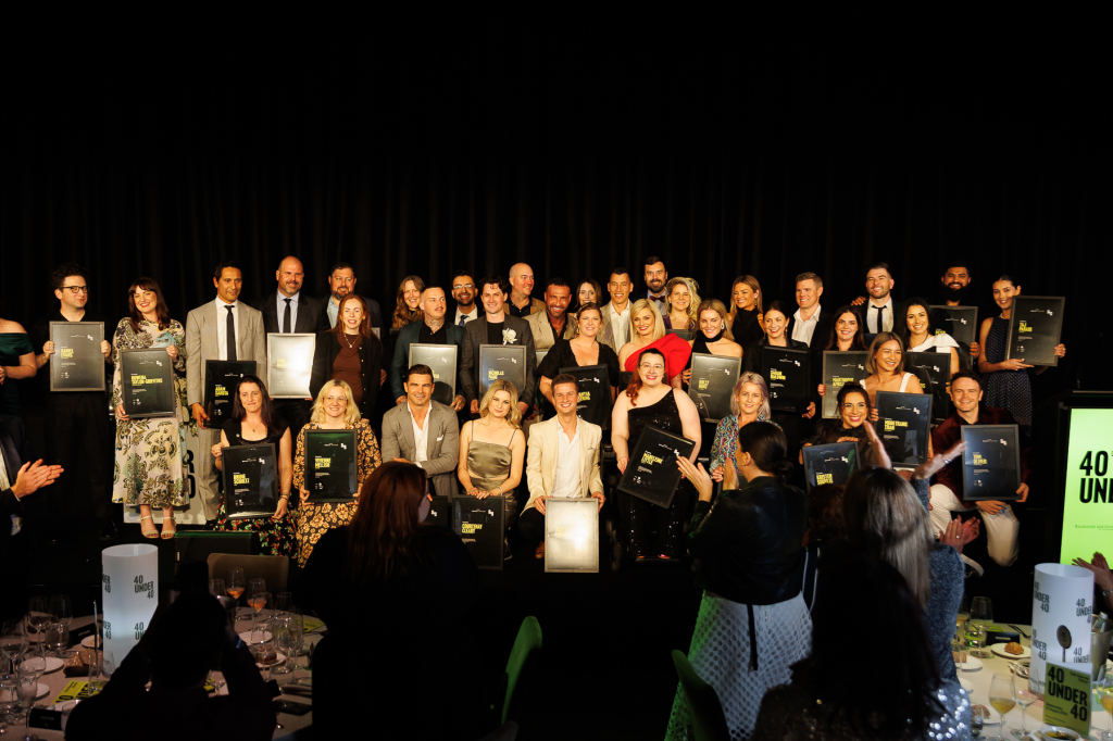 40 Under 40 Winners at the Gala Awards 2024. 