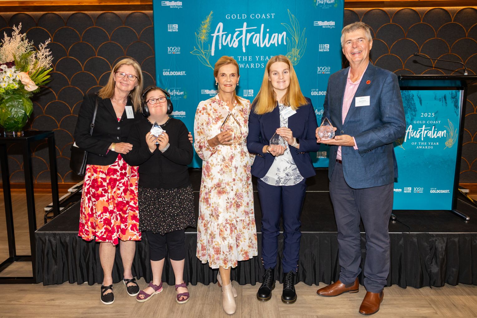 The winners of the 2025 Gold Coast Australian of the Year Awards | Credit: image supplied