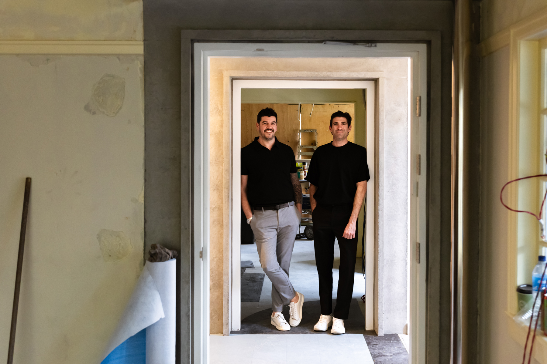 Ollie Hansford and David Flynn at Marlowe, opening soon in South Brisbane | Credit: James Frostick