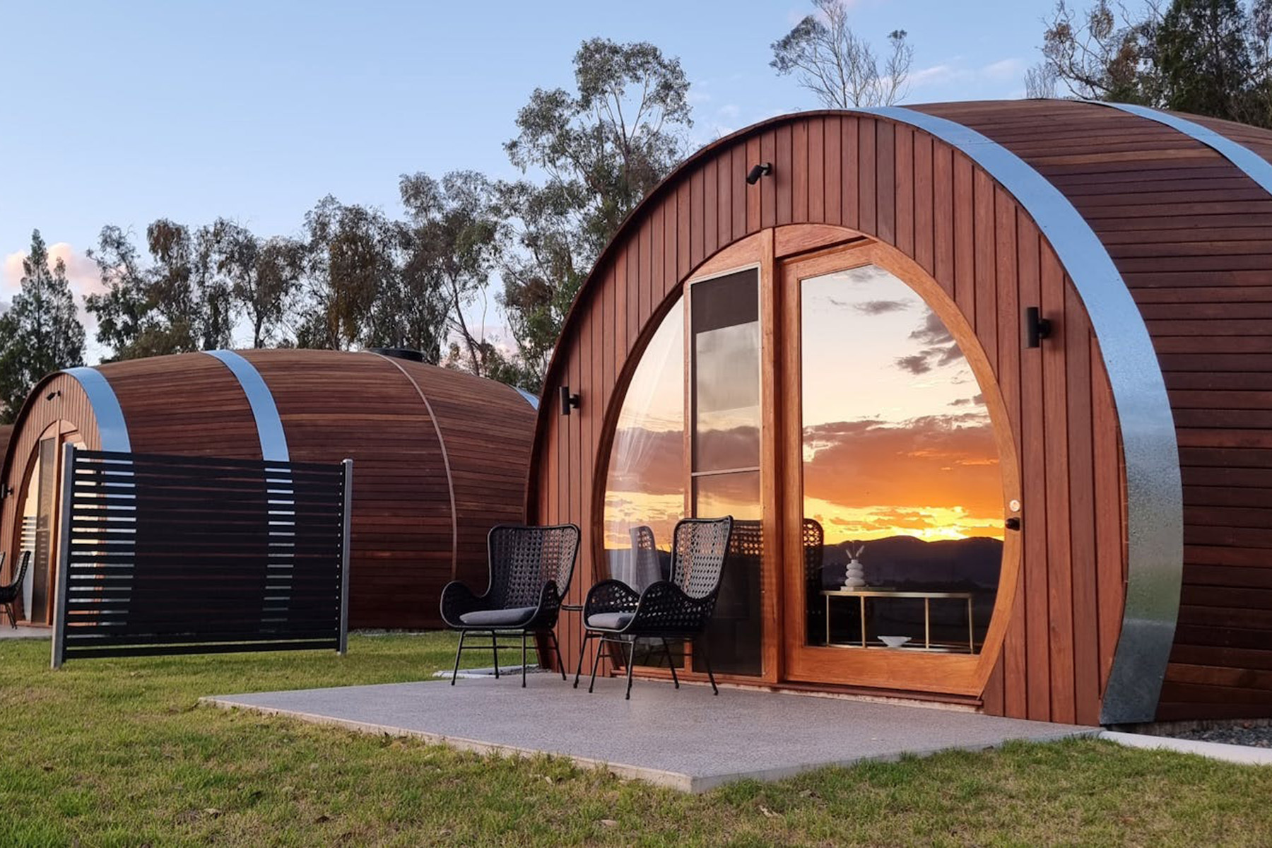 Barrel View Luxury Cabins, Ballandean | Credit: Barrel View website 