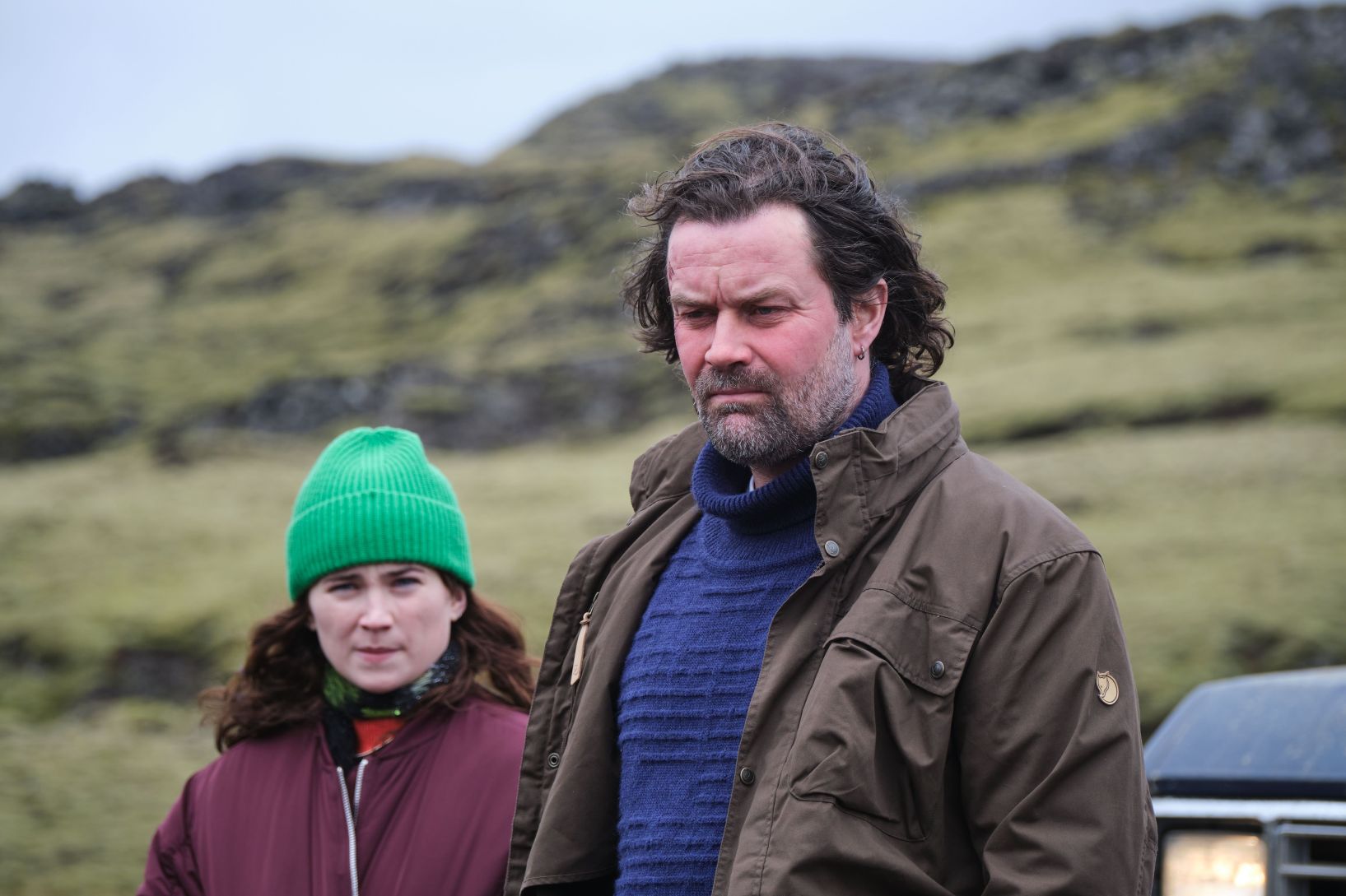 Isadóra Bjarkardóttir
Barney and Björn Hlynur Haraldsson star in the Icelandic film The Mountain, part of the 2025 Scandinavian Film Festival.