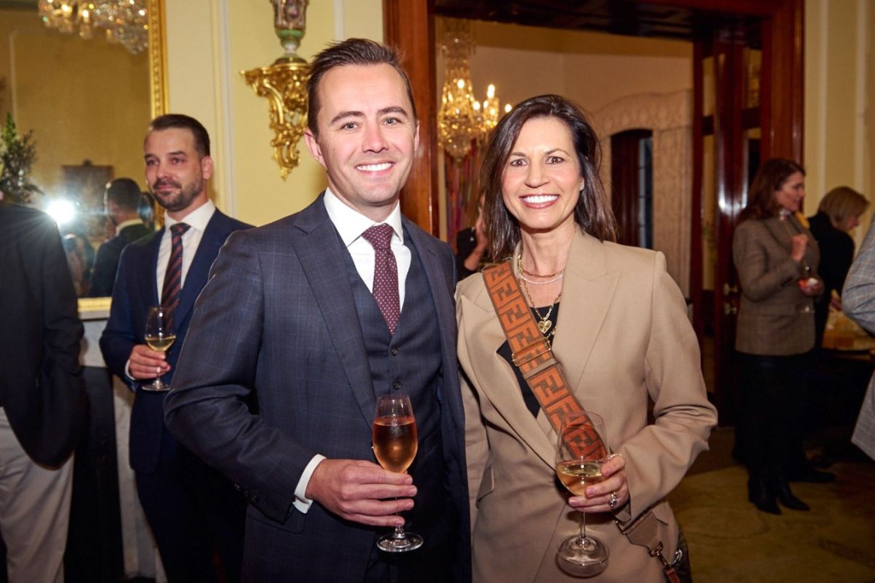 Tyson Gundersen and Sarah Rohrsheim