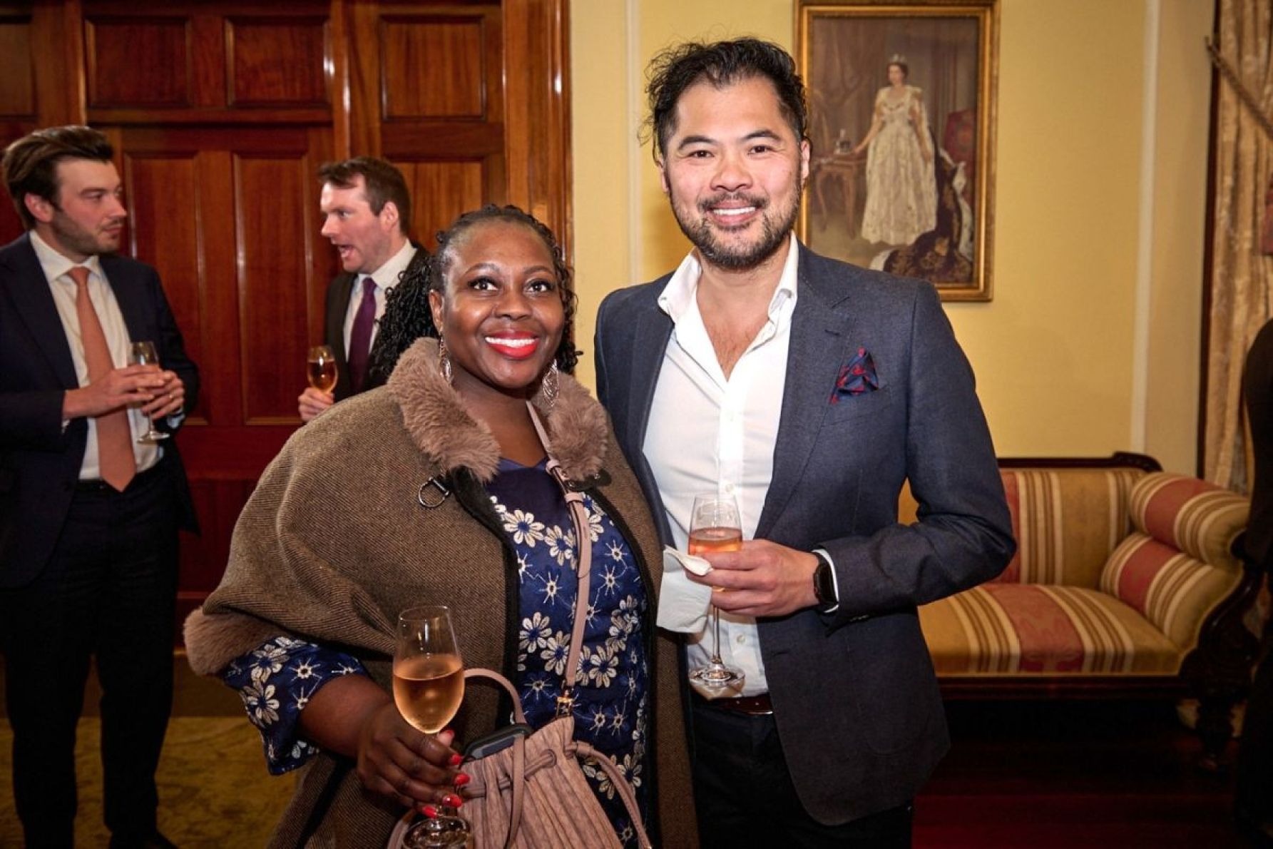 Zibanani Setlhong and Scott Ma