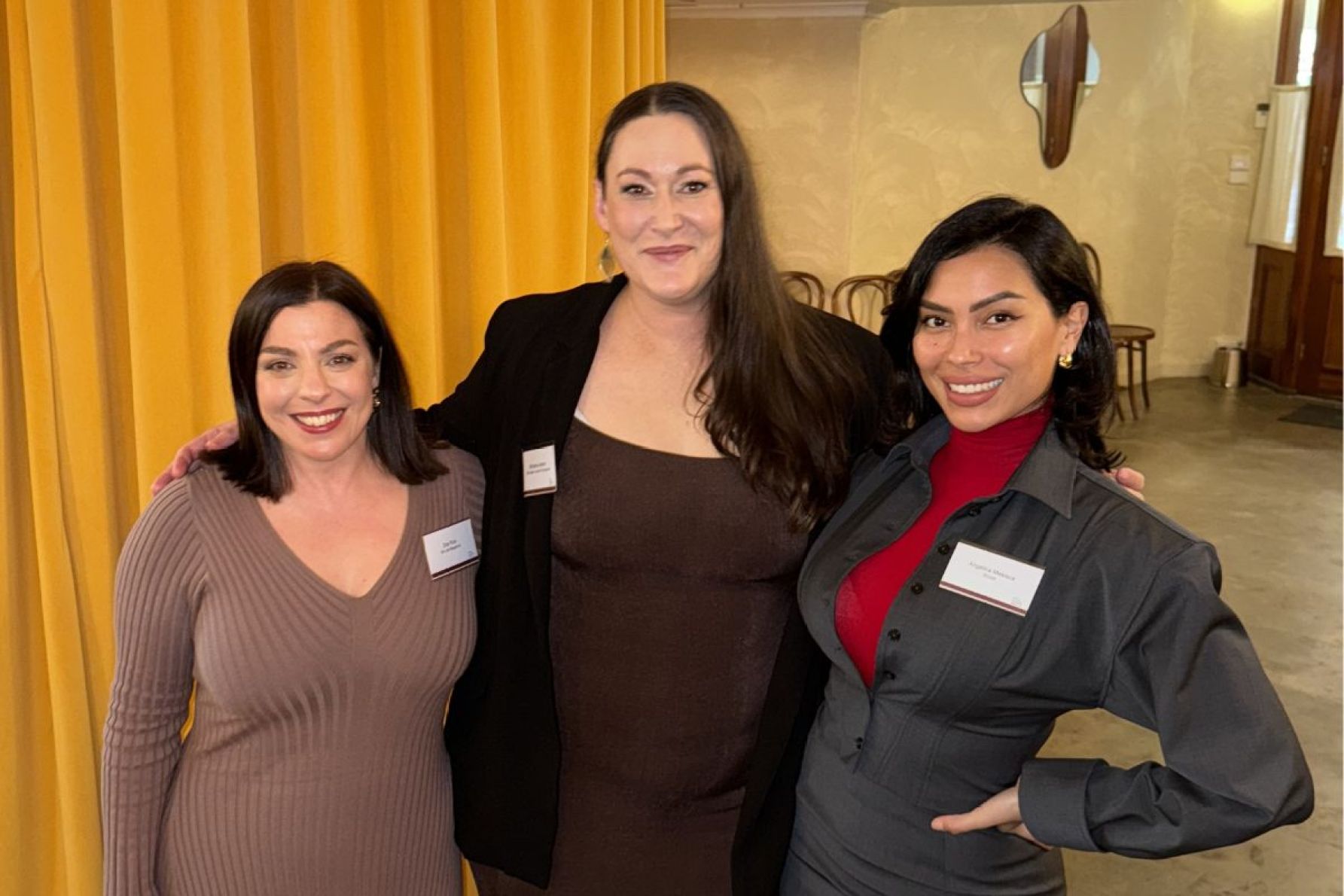 Zoe Rice, Michelle Jobbins and Angelica Mesisca