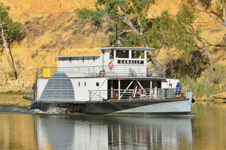 Thumbnail for Restored paddle steamer set for River Murray return