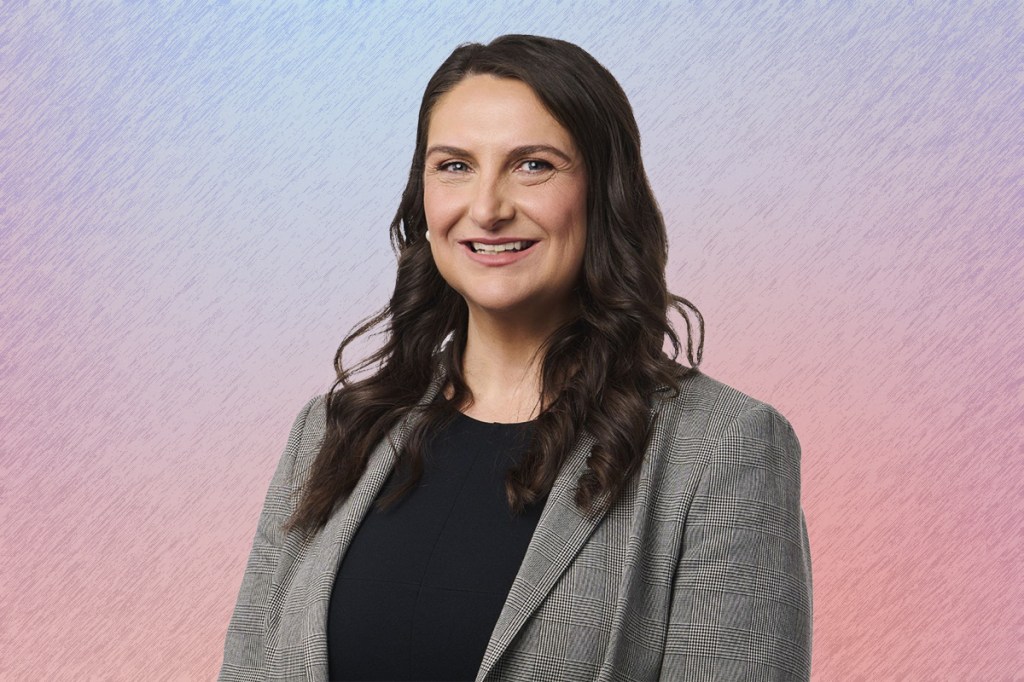 Amy Nikolovski. Photo: Supplied. Graphics: Jayde Vandborg.