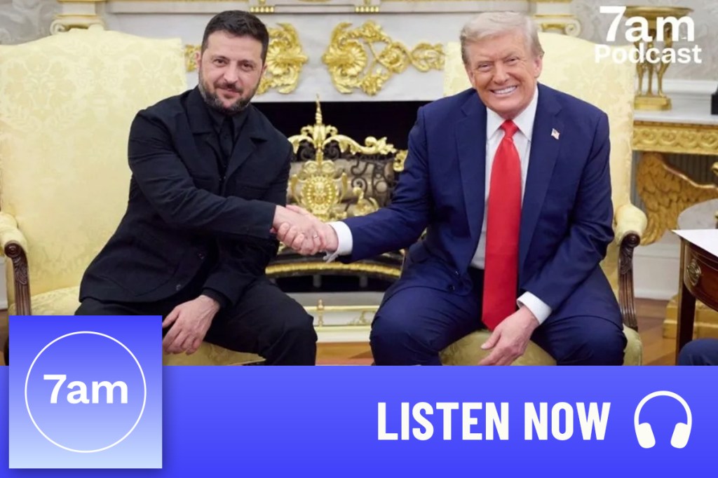 Thumbnail for Podcast: Donald Trump v Volodymyr Zelensky