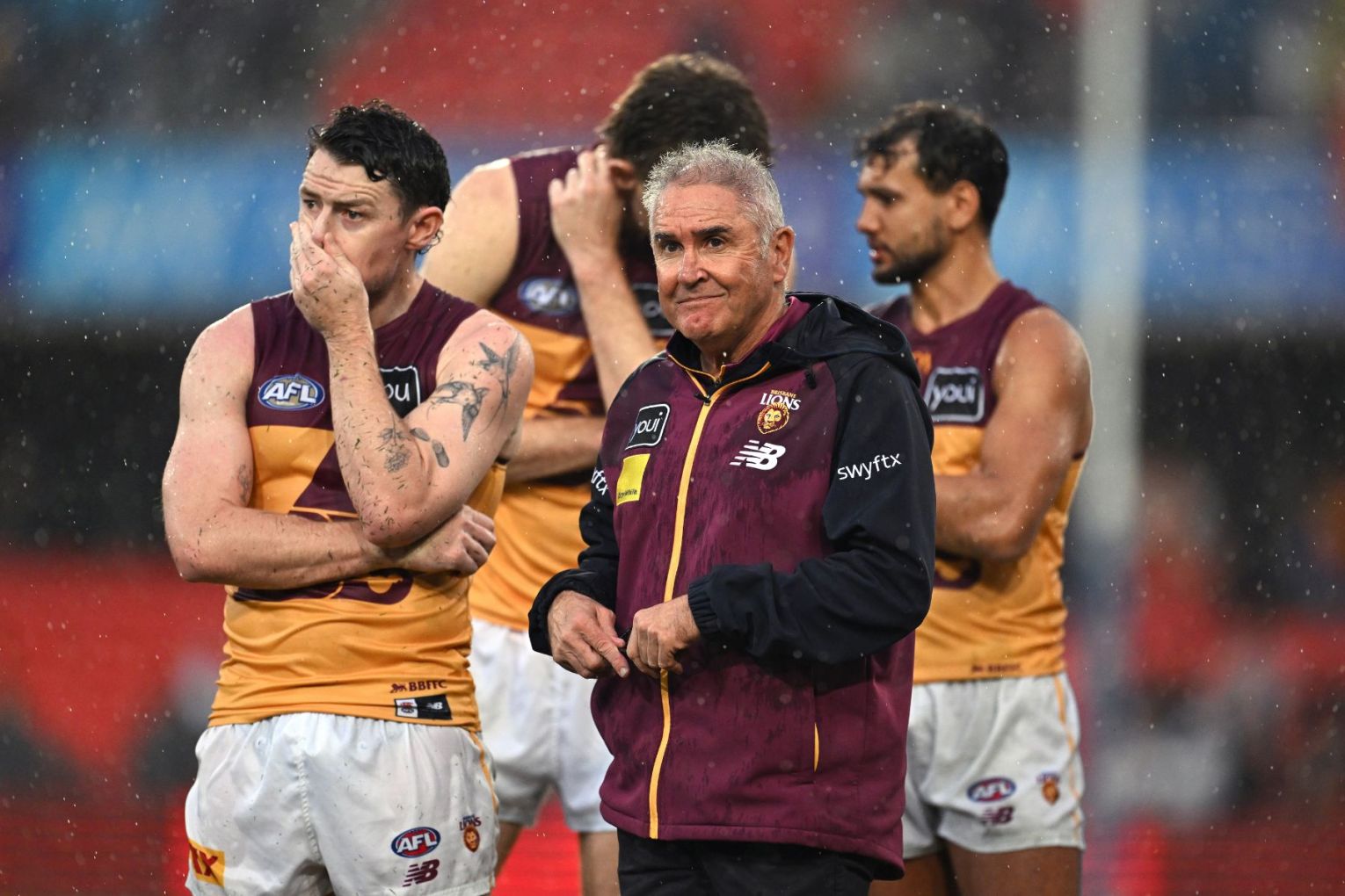 The Lions are looking to bounce back after last week's record-breaking loss to the Suns. Picture: Dave Hunt/AAP Photos
