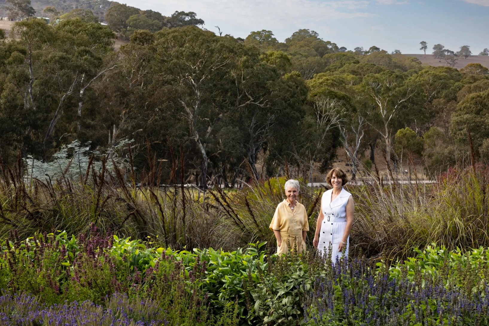 UKARIA founder Ulrike Klein AO, left, with CEO and artistic director Alison Beare. Photo: Randy Larcombe / Supplied