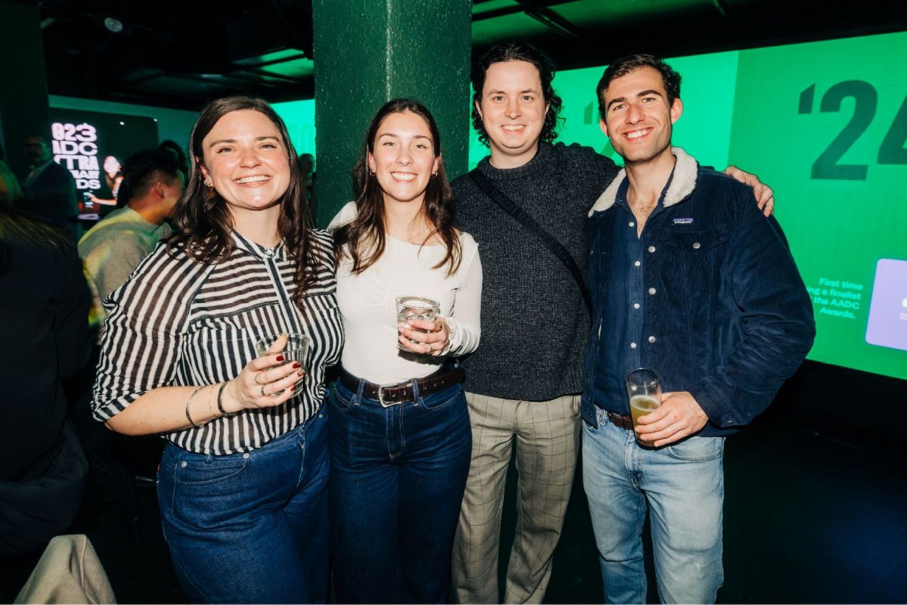 Chelsea Martin, Rose Clifford, Cameron Smith and Adam Cameron