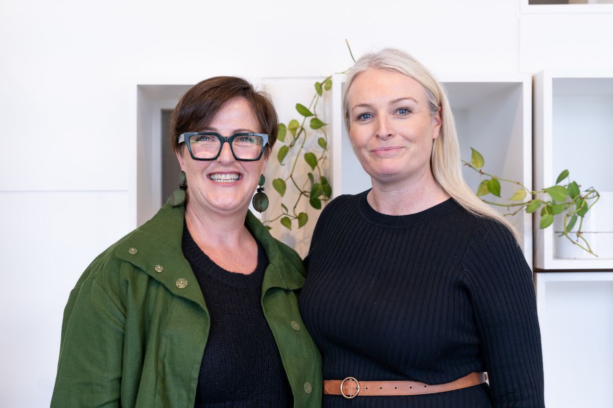 Clare Nocka and Bec Tape