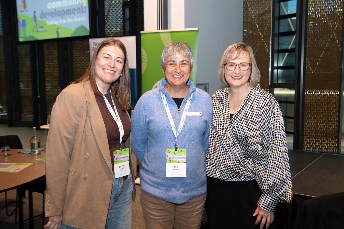 Emma Cadd, Mia Mandara and Dr Bev O'Brien
