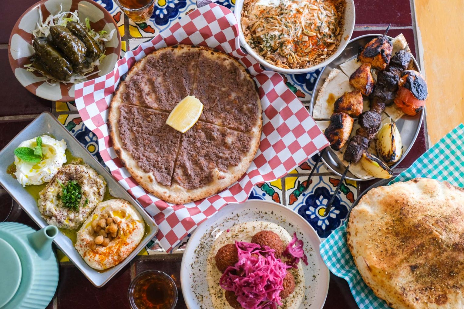 Falafel Station offers traditional, authentic Lebanese food.