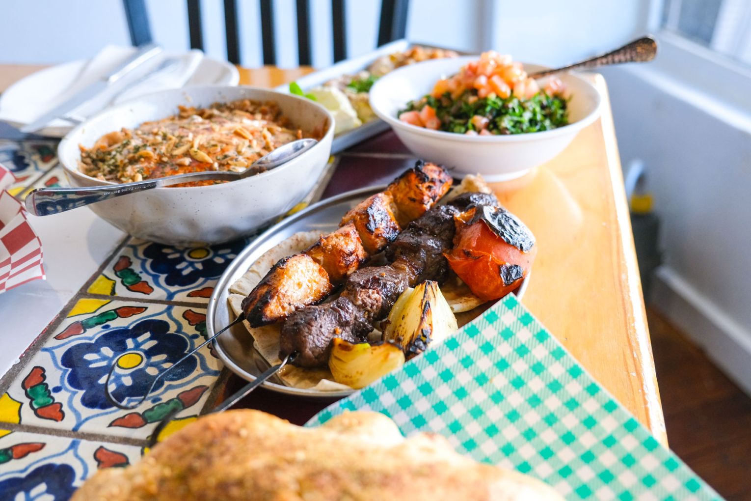 Falafel Station offers traditional, authentic Lebanese food.