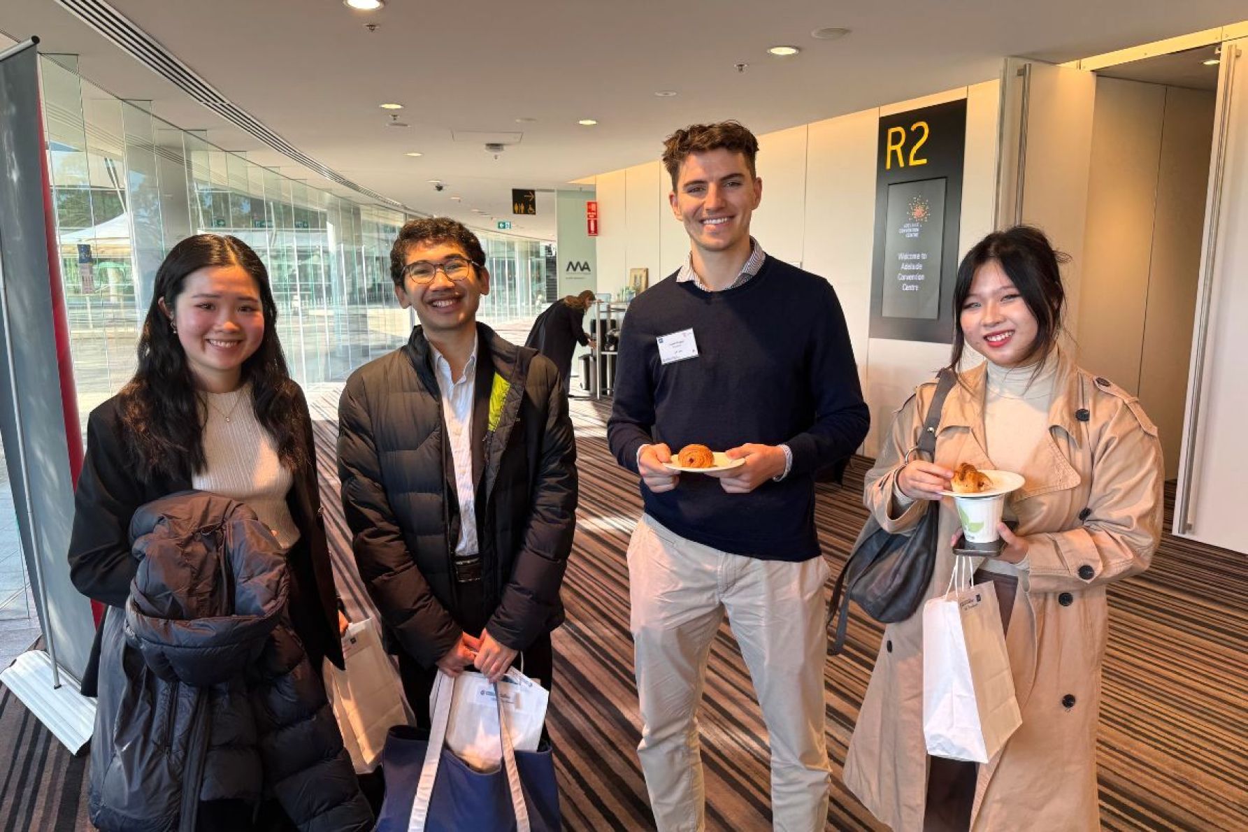 Fiona Luu, Ikhwan Fazli, Jacob Moore and Madelynn Dinh