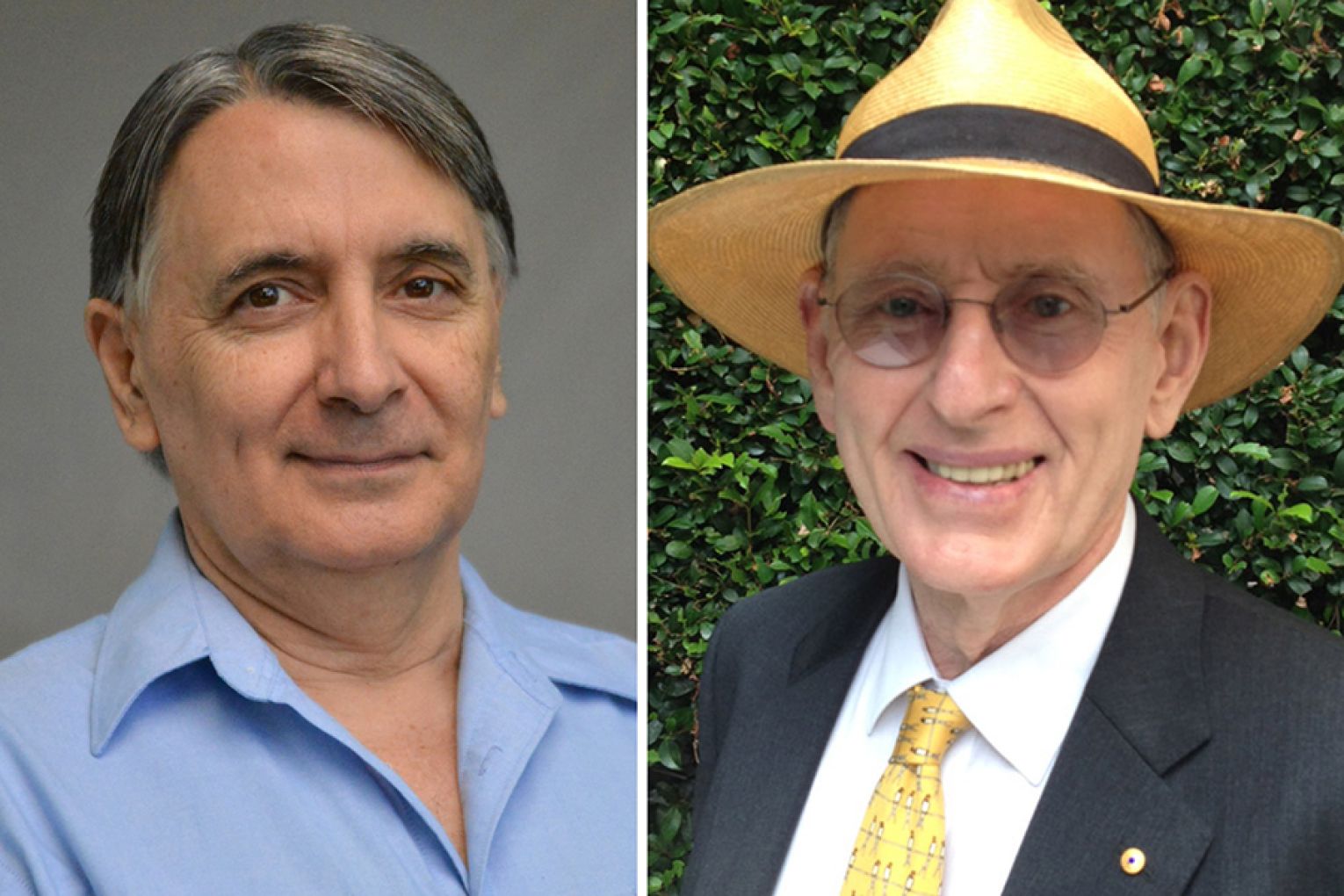 Ian McFadyen and Ross Fitzgerald teamed up to write the novel Chalk and Cheese.