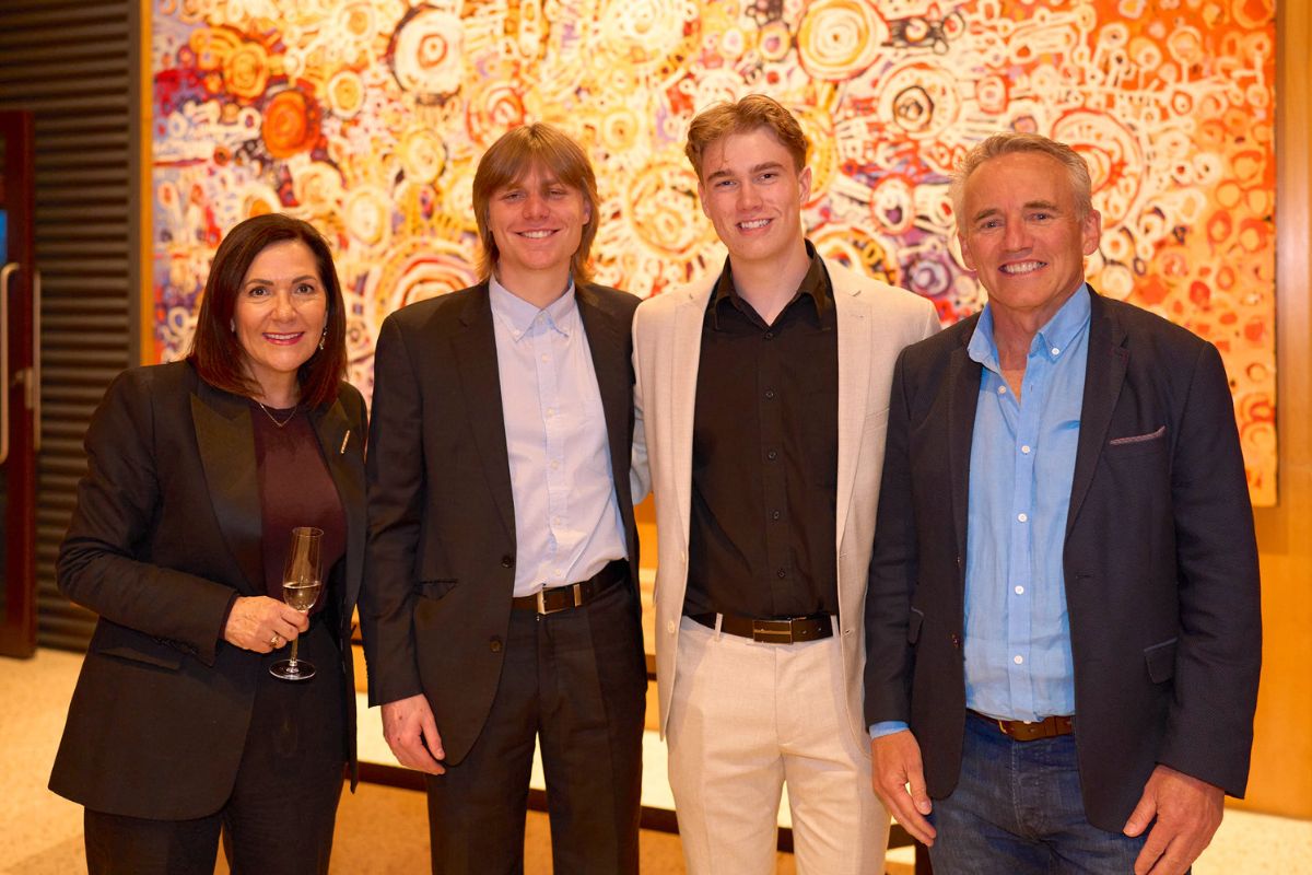 Jane MacFarlane, Lachlan Durrans, Christopher Allen and Mark Roderick