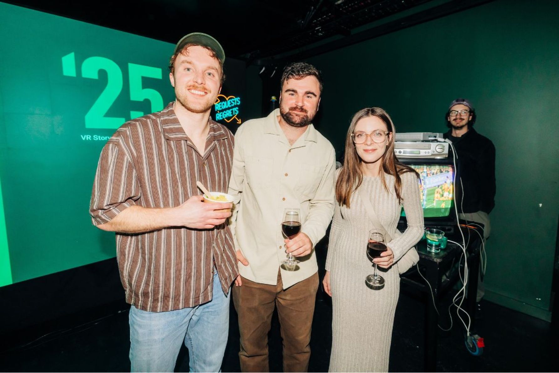 Jarrad Basnec, Alex Haren and Tania Zanatta