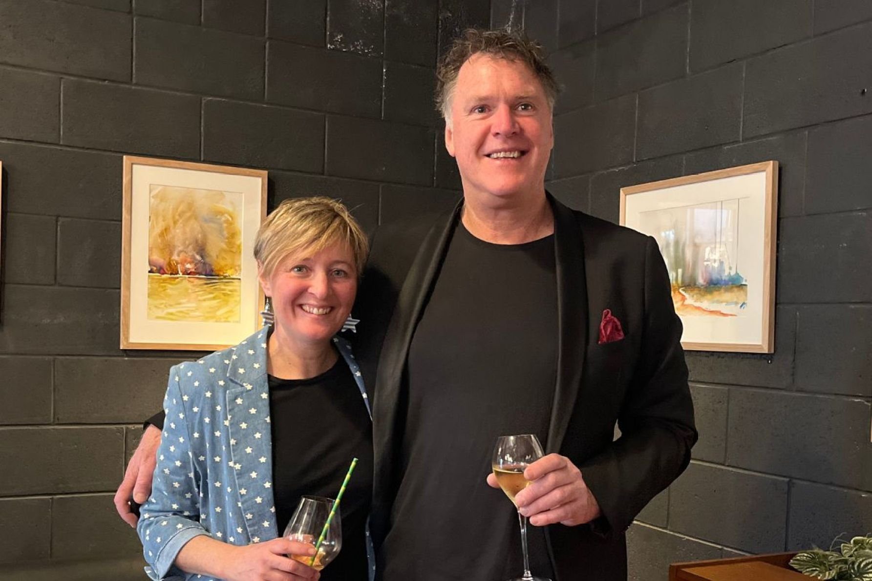 Kate Holland and Nick Hannaford