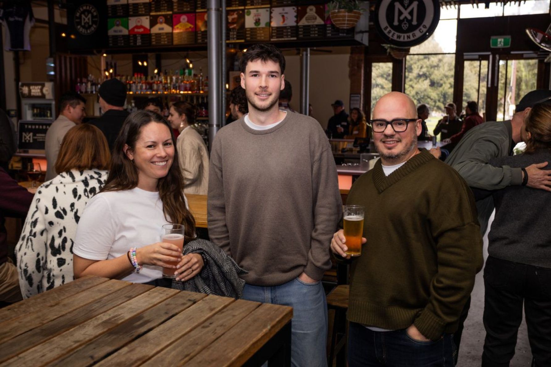 Amy Gordon, Matt Robertson and Arthur Konstad