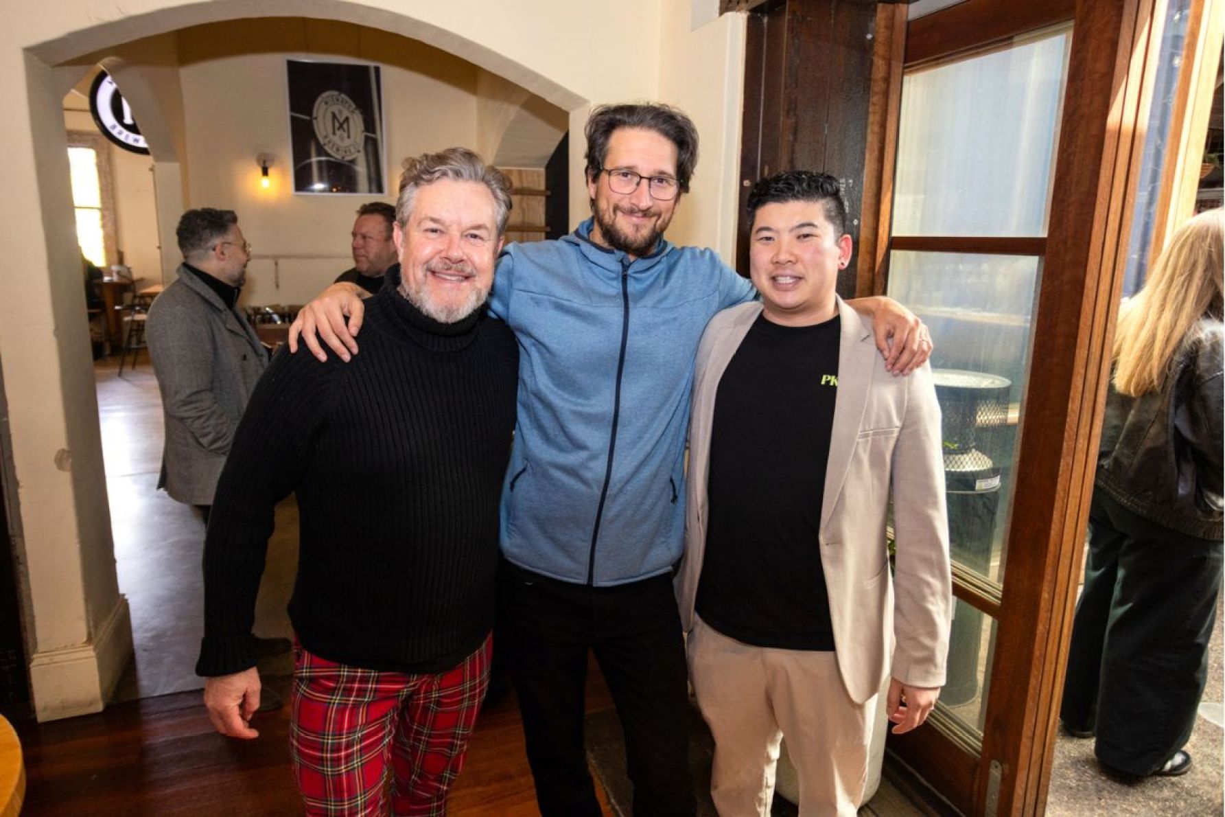 Paul Kitching, Andreas Heikaus and Punxohn Khut