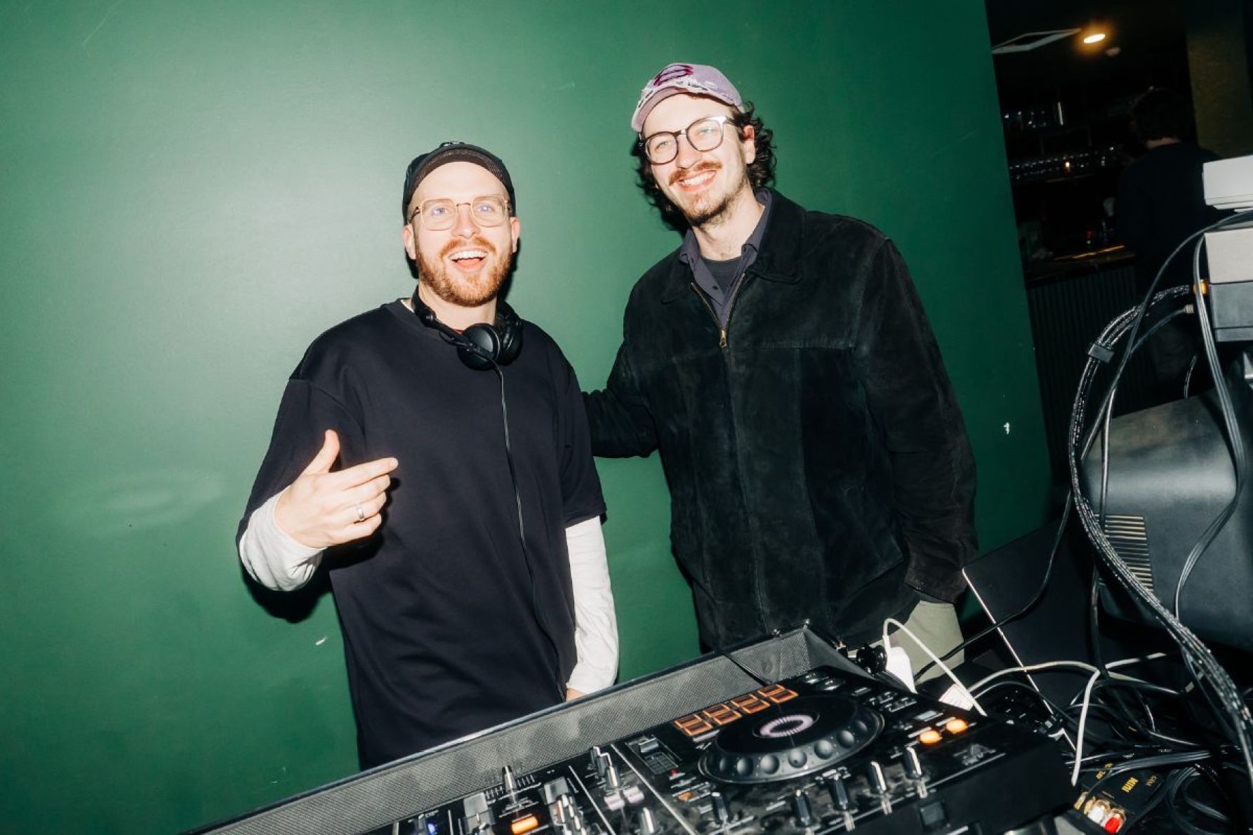 Lewis Brideson and Riley Scott