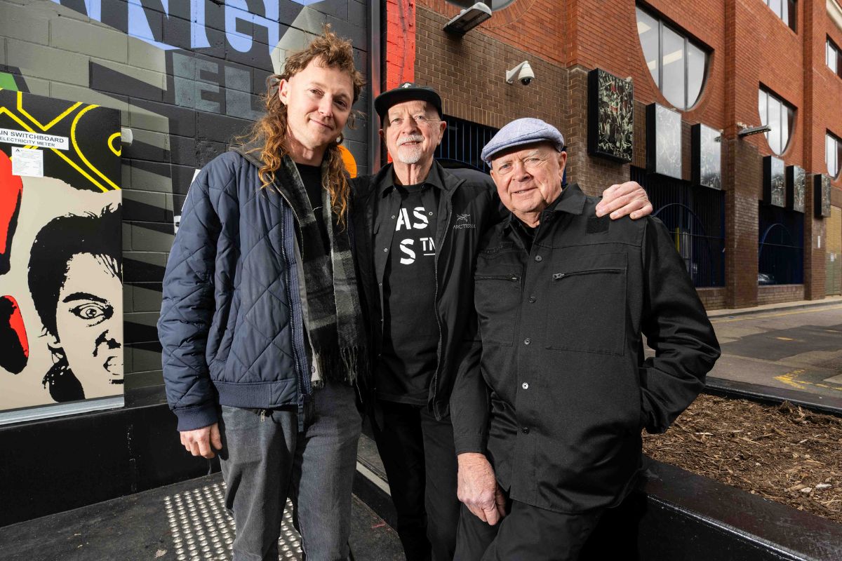 Liam Somerville, Rick Brewster and John Brewster