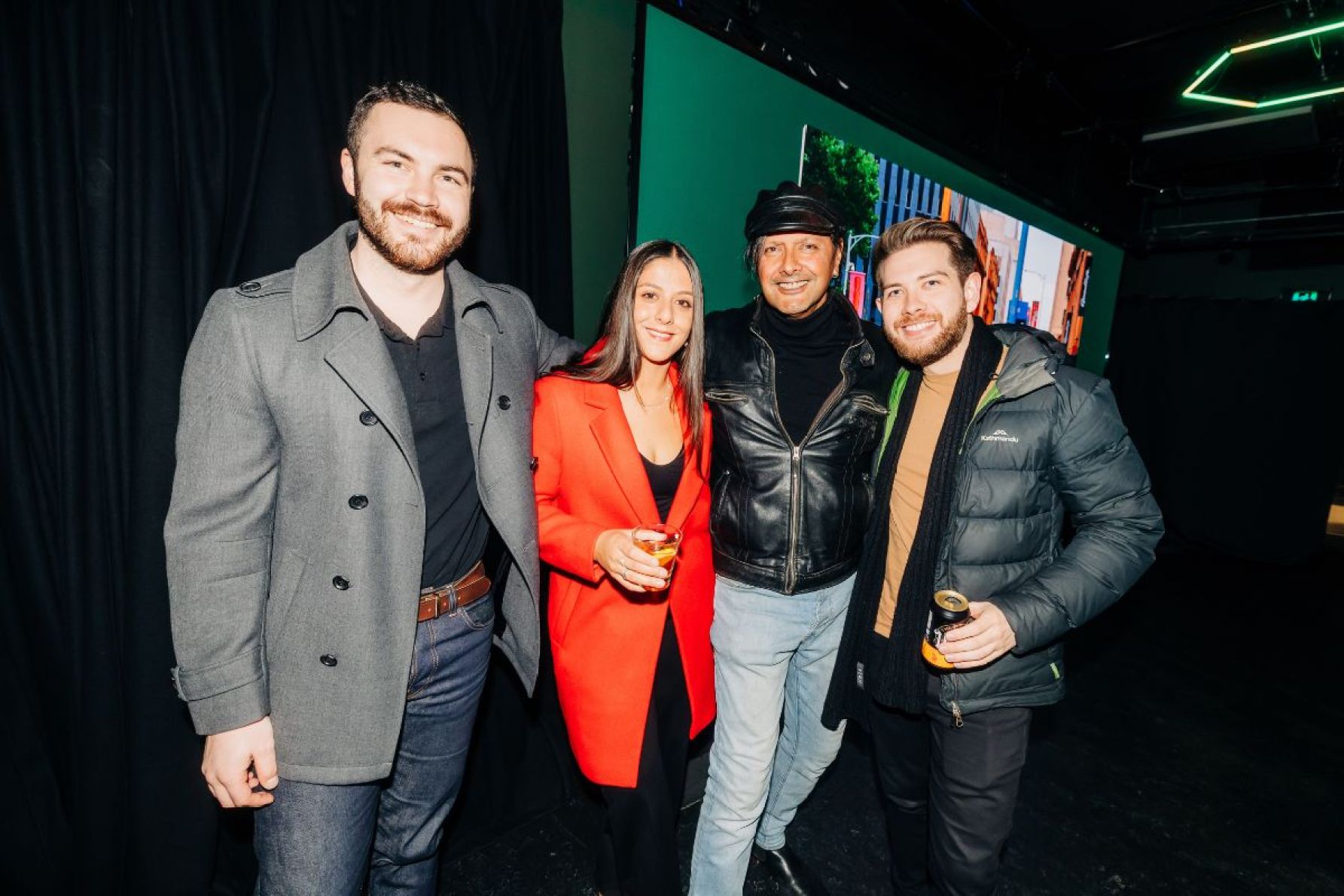 Luke O'Connor, Rani Tulsi, Narmon Tulsi and Mark Watkins