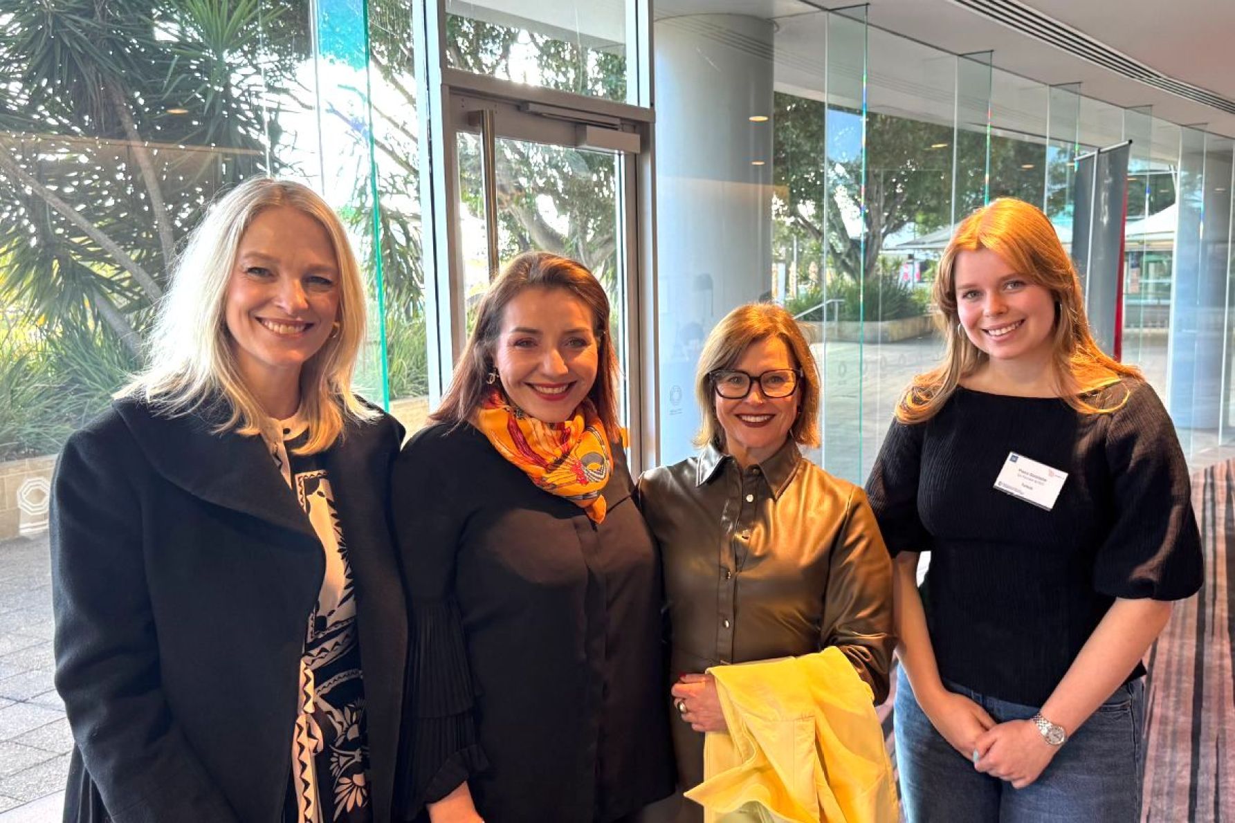 Mary-Louise Rahaley, Florence Masters, Megan Antcliff and Fiona Goodsite