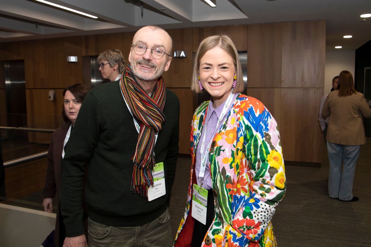 Matthew Ives and Rhiannon Clarke