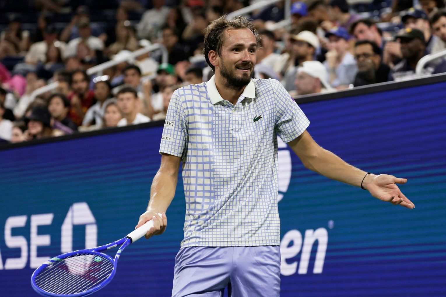 Medvedev has been slapped with big fine for his US Open meltdown. Photo: AAP