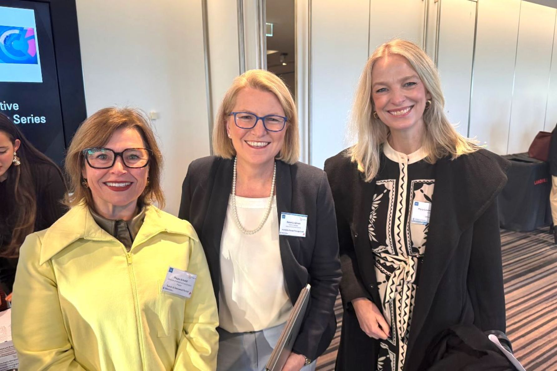 Megan Antcliff, Sarah Goldfinch and Mary-Louise Rahaley