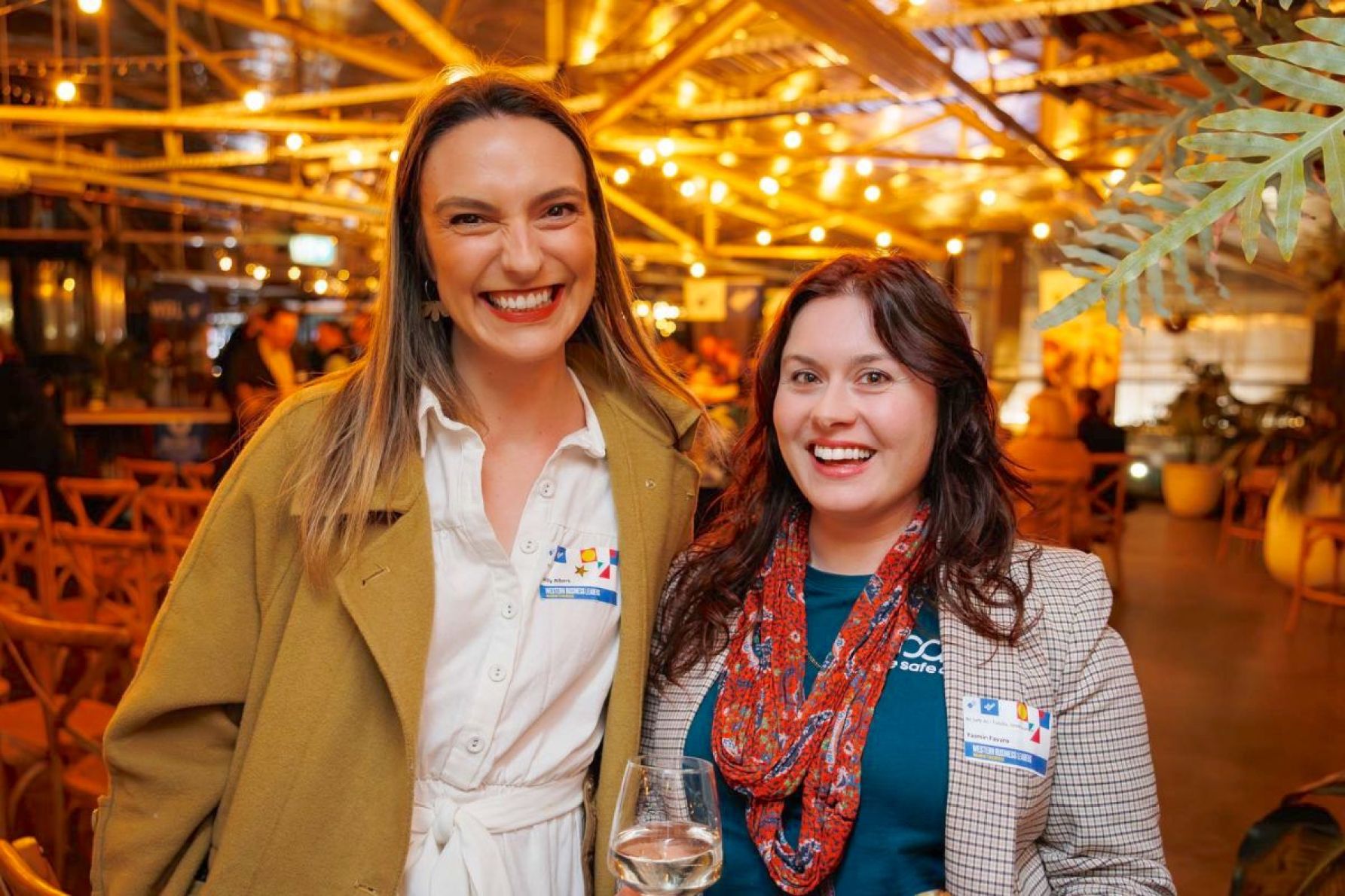 Milly Albers and Yazmin Favaro