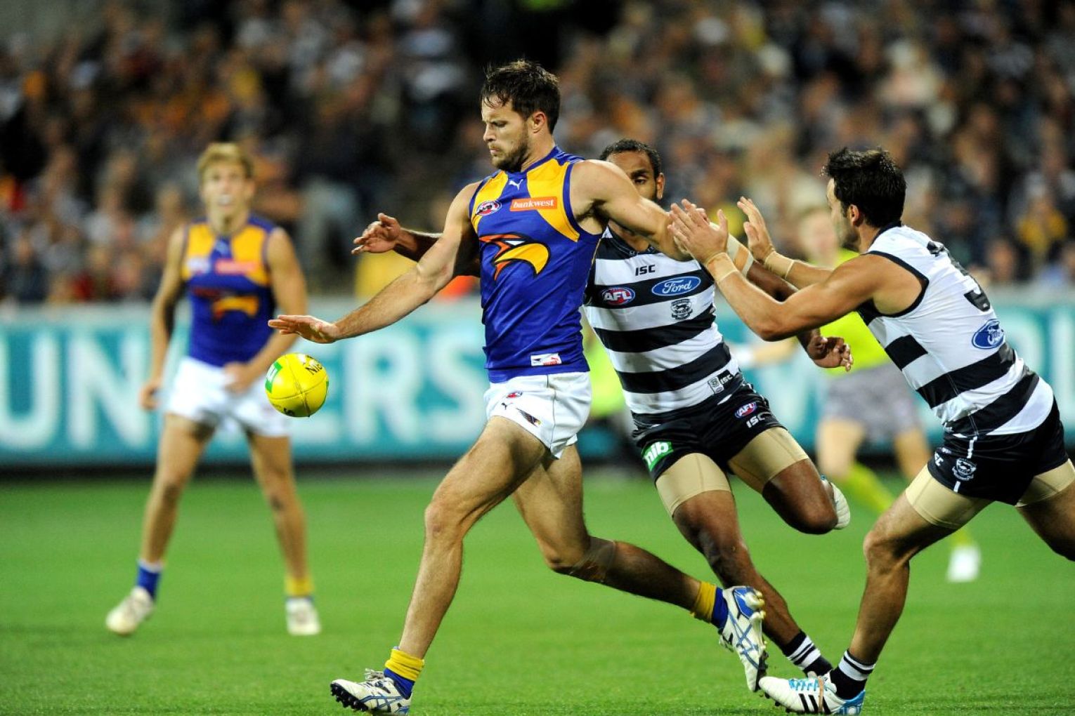 Mitch Brown is the first AFL player to reveal he is bisexual. Photo: Joe Castro/AAP