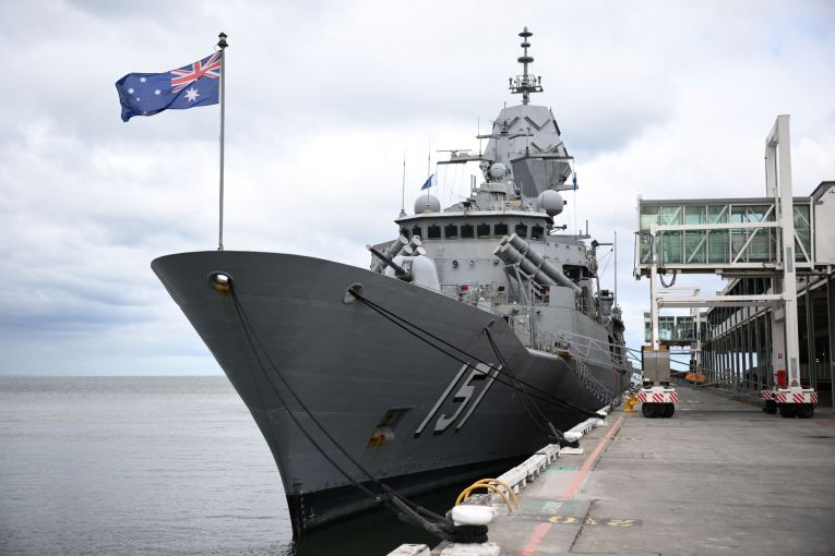 Thumbnail for Australia strikes $10 billion warships deal