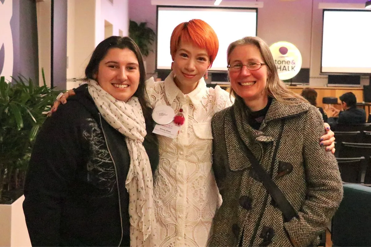 Paola Antunes, Onnie Chan and Helen Chandler