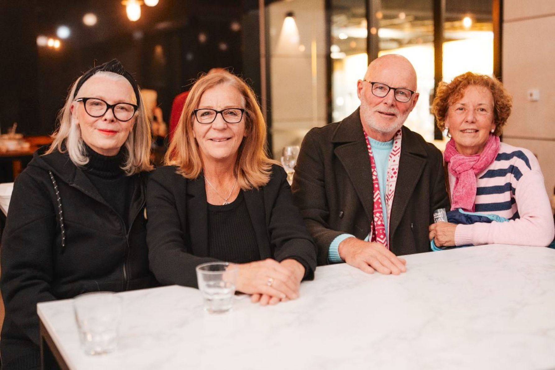 Edie Eicas, Gayle Otto, Paul Truynens and Allyson Manfield