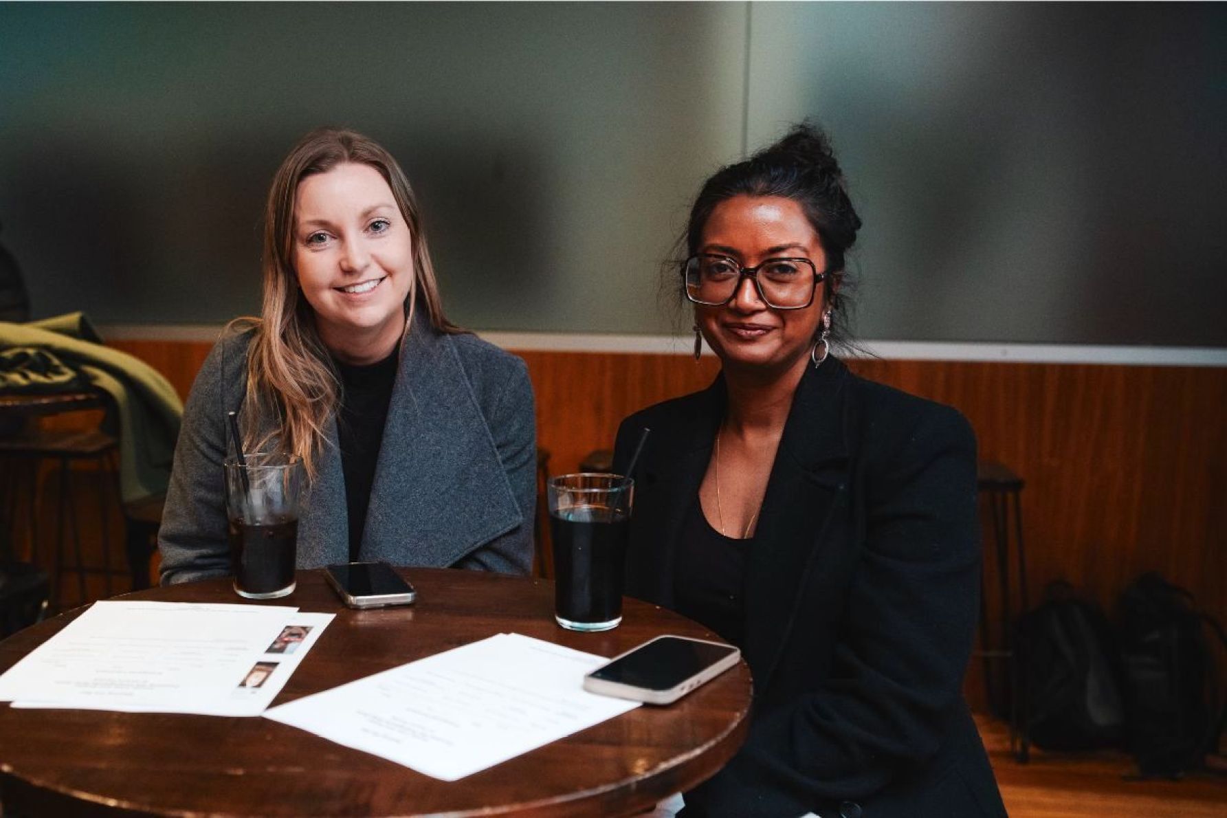 Tahlia Hart and Sahana Sarkar