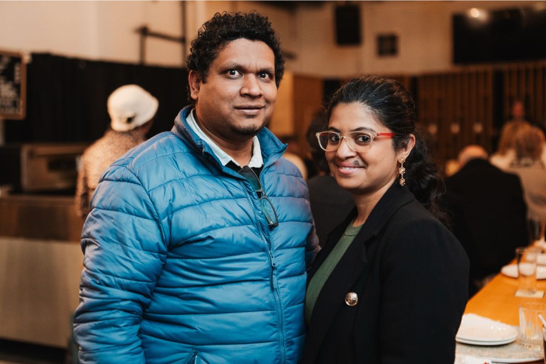 Vinod and Savia Coelho