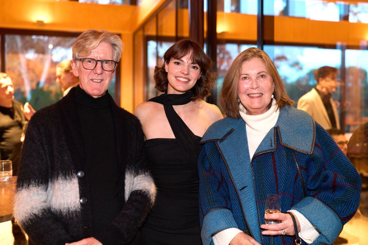 Rod Cornish, Courteney Hooper and Christine Cornish