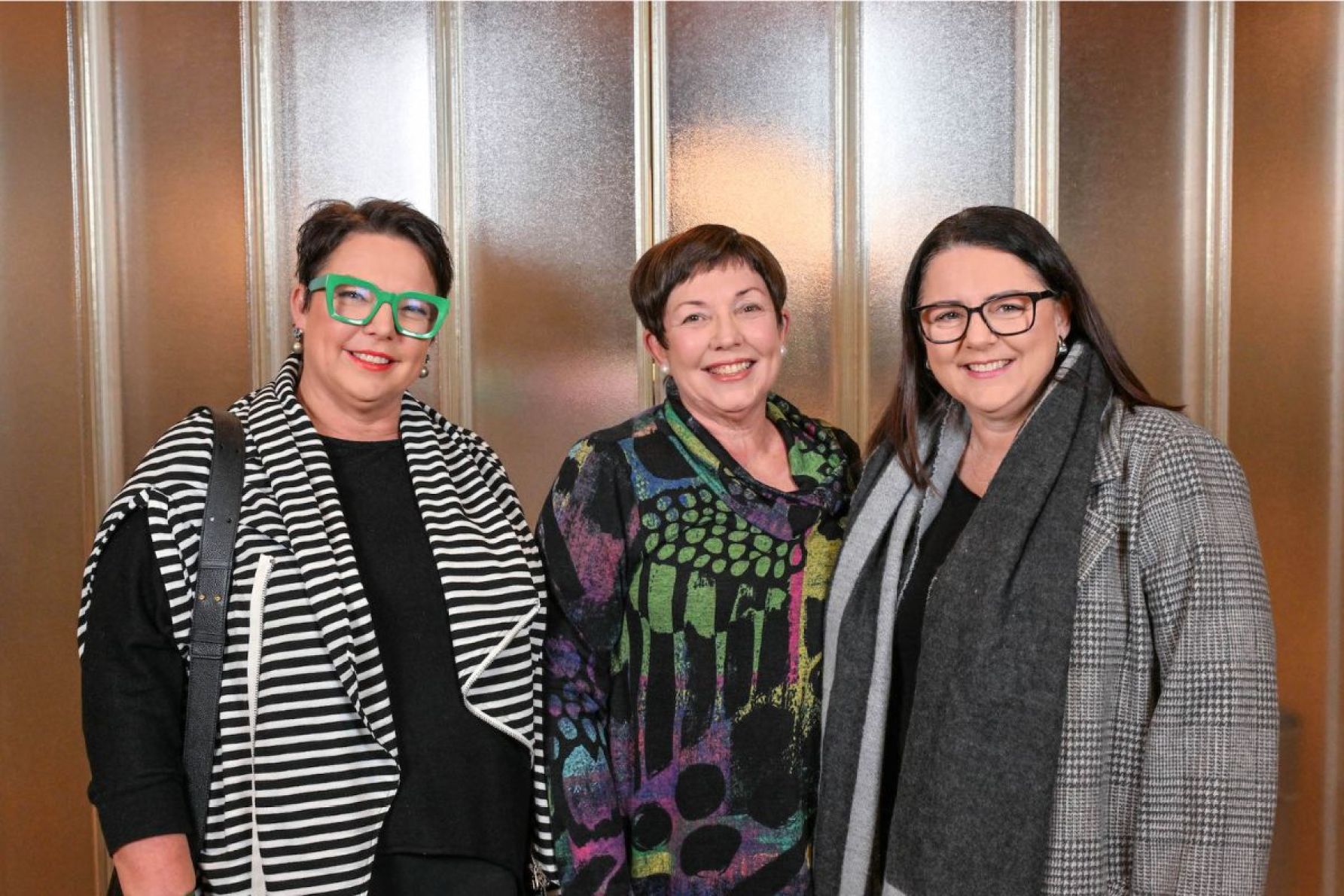 Sarsha Harvey, Dianne Tiller and Kendall Tilller