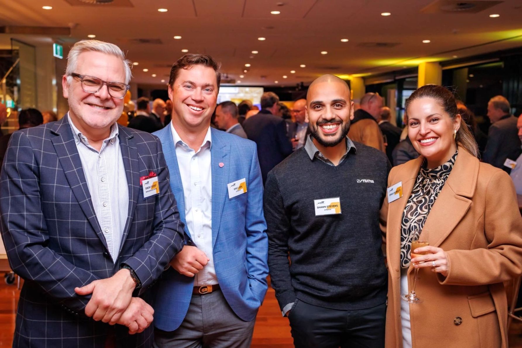 Simon Toovey, Eric Lien, Shawn Stevens and Erika De Mello