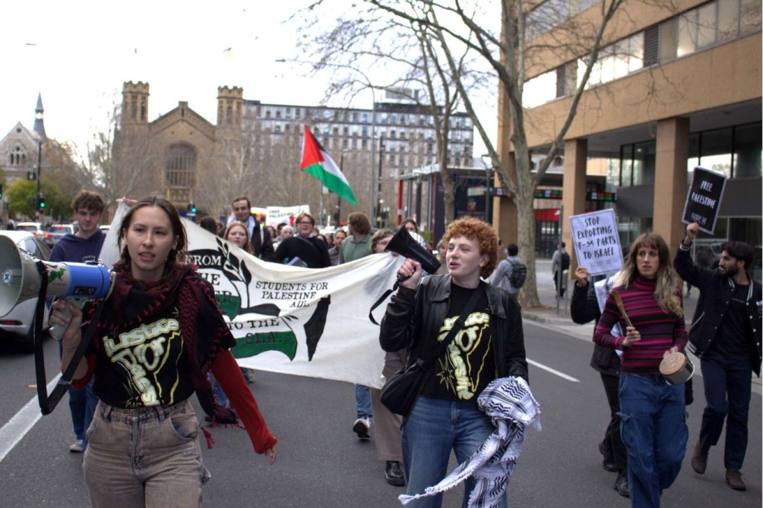 South Australian university students will vote in a referendum on whether the federal government and universities should implement sanctions on Israel. Photo: Jacob Grant.