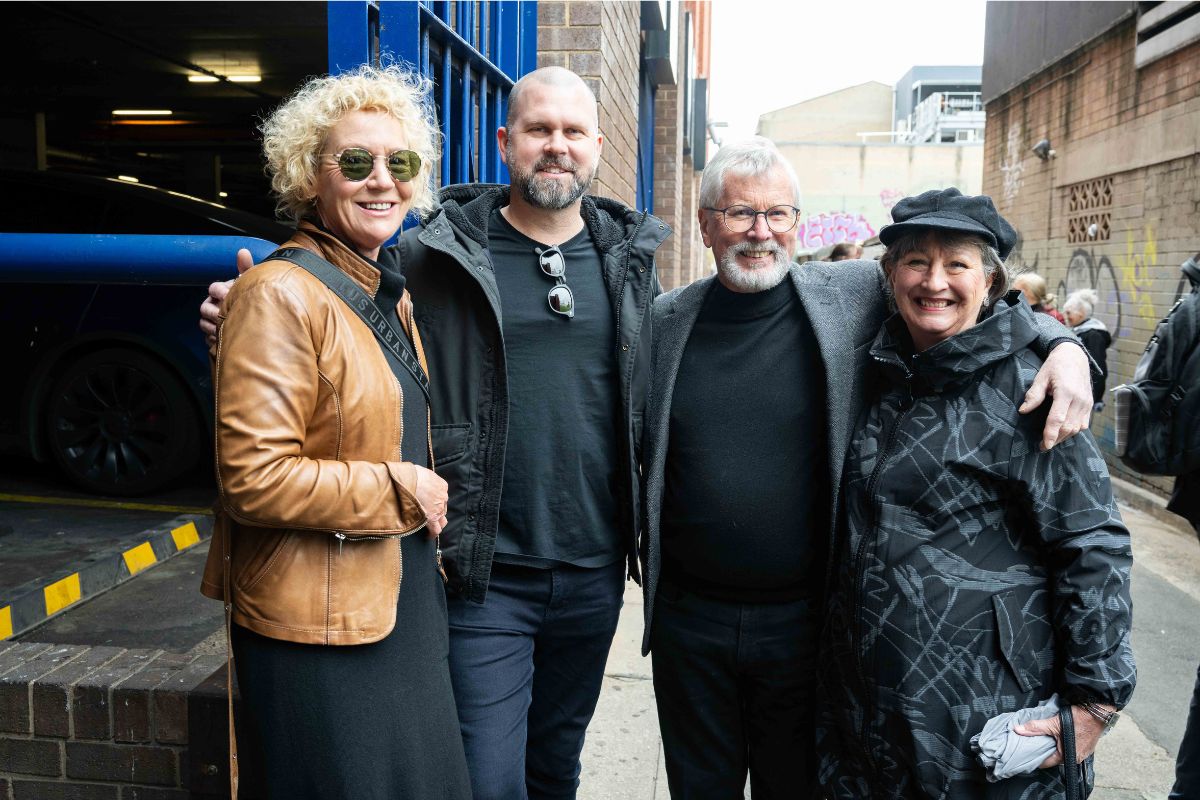 Susan Brewster-Jones, Tom Brewster-Jones, Spencer Tregloan and Ros Tregloan